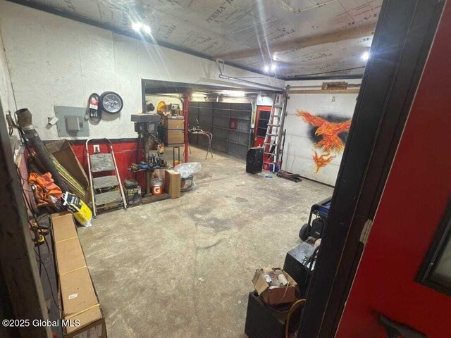 3841 State Highway 30, Mayfield, NY 12010 - below grade area with a garage