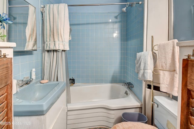 55 Crescent Ave, Amsterdam, NY 12010 - full bath with toilet, washtub / shower combination, and vanity