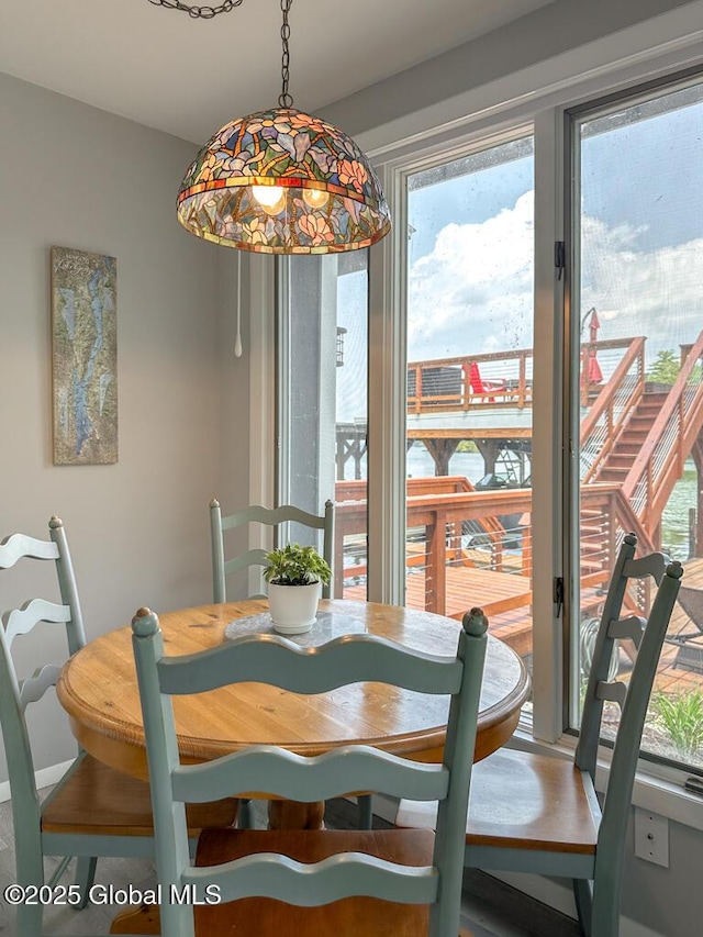 3602 Echo Bay Ln, Fort Ann, NY 12844 - dining space with healthy amount of natural light