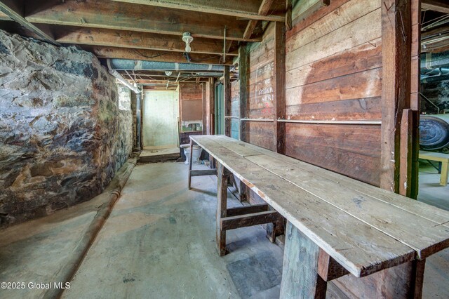 510 S William St, Johnstown, NY 12095 - view of unfinished basement