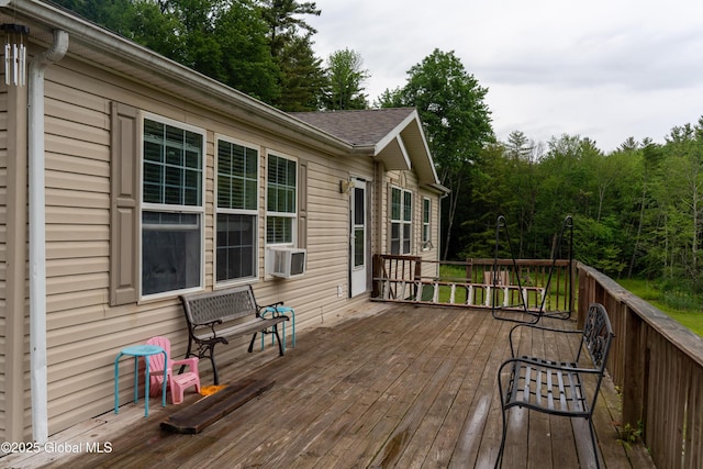 79 Chandler Ln, Greenfield, NY 12859 - deck featuring cooling unit
