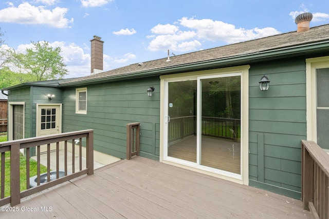 16 Smith Ln, East Greenbush, NY 12144 - view of wooden deck