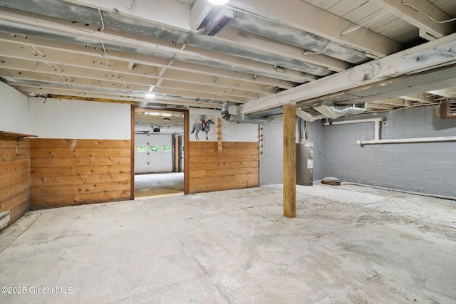 16 Smith Ln, East Greenbush, NY 12144 - unfinished basement with electric water heater
