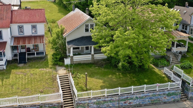 257 Main St, Johnsburg, NY 12853 - aerial view