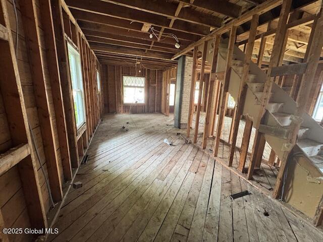 257 Main St, Johnsburg, NY 12853 - misc room with wood-type flooring