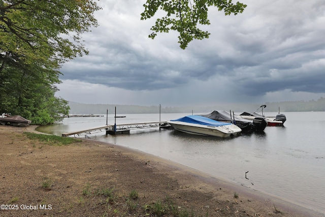68 Elks Glade Rd, Chester, NY 12817 - dock area featuring a water view