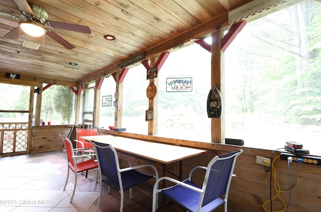 68 Elks Glade Rd, Chester, NY 12817 - view of patio / terrace with ceiling fan