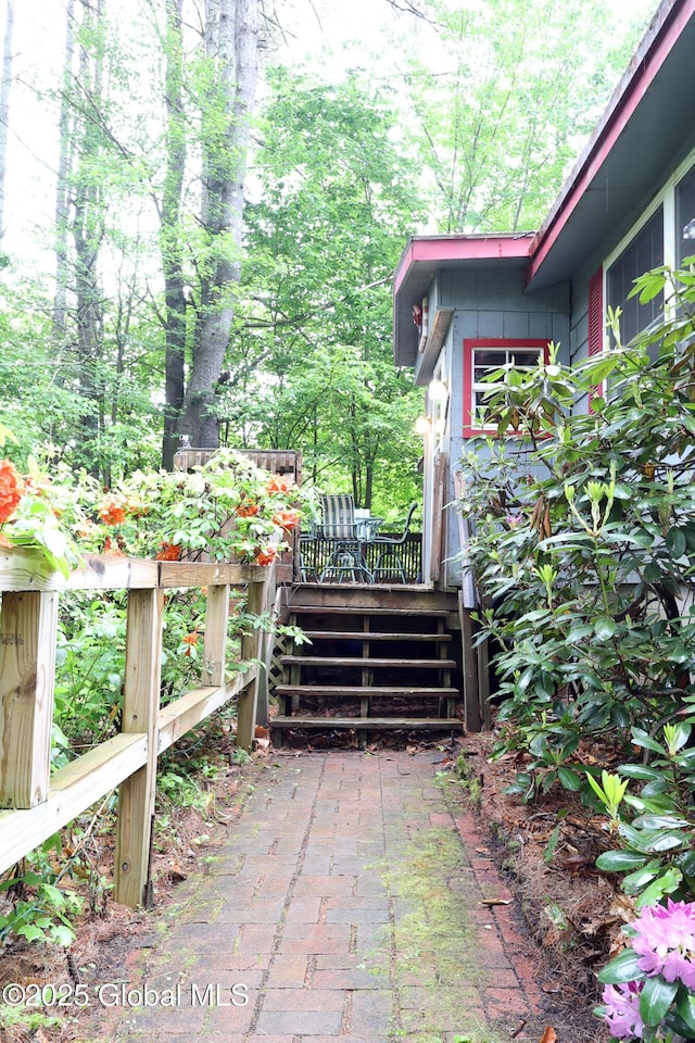 68 Elks Glade Rd, Chester, NY 12817 - view of patio / terrace featuring a wooden deck