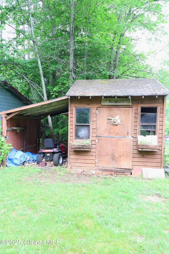 68 Elks Glade Rd, Chester, NY 12817 - view of shed