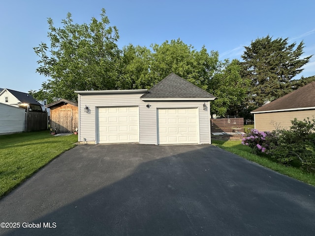 13 Hawk St, Amsterdam, NY 12010 - view of detached garage