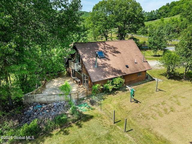 904 Ashgrove Rd, White Creek, NY 12816 - view from above of property