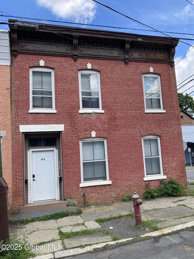 45 14th St, Troy, NY 12180 - townhome / multi-family property with brick siding