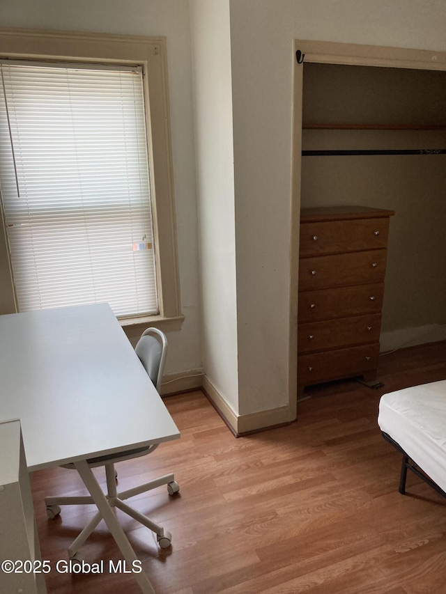 45 14th St, Troy, NY 12180 - office featuring light wood-style floors and baseboards