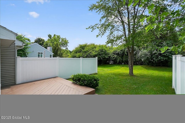 35 Justine Ct, East Greenbush, NY 12144 - view of yard with a wooden deck