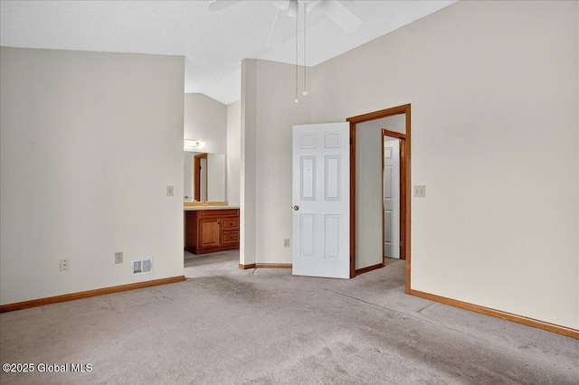 35 Justine Ct, East Greenbush, NY 12144 - empty room featuring light carpet and ceiling fan