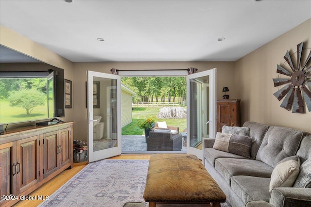 363 Goodman Rd, Fort Ann, NY 12827 - living area with plenty of natural light and light wood-type flooring