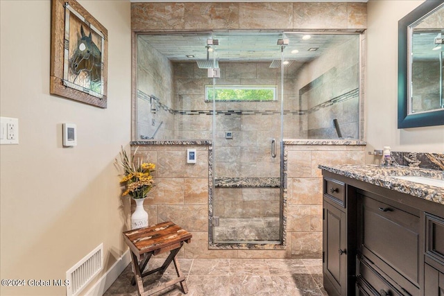 363 Goodman Rd, Fort Ann, NY 12827 - full bathroom with vanity and a stall shower