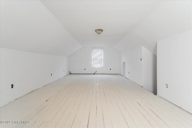 363 Goodman Rd, Fort Ann, NY 12827 - bonus room featuring lofted ceiling and light wood-type flooring