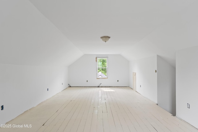 363 Goodman Rd, Fort Ann, NY 12827 - bonus room featuring vaulted ceiling and light wood-type flooring