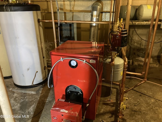 48 Spring St, Port Henry, NY 12974 - utilities with water heater