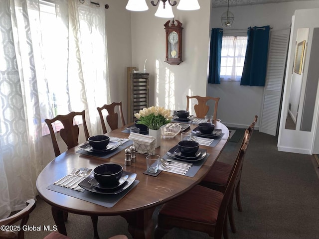 1948 Leo Ave, Rotterdam, NY 12306 - carpeted dining area featuring baseboards
