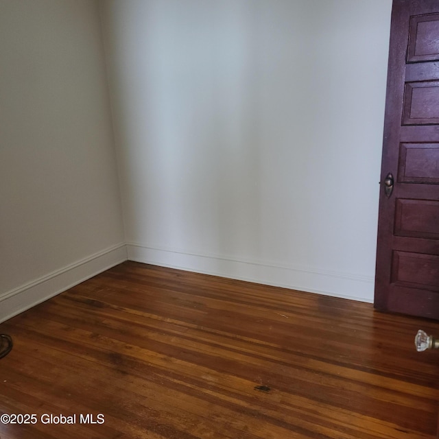 359 2nd Ave, Albany, NY 12209 - empty room with wood finished floors and baseboards