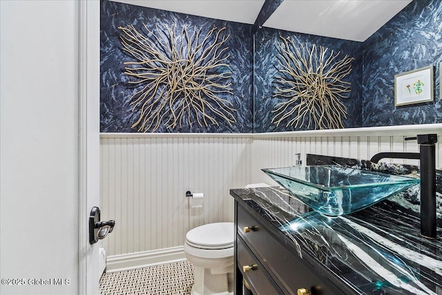17 Cypress Pt, Clifton Park, NY 12065 - half bath with toilet and vanity