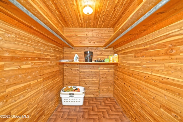 805 Karenwald Ln, Schenectady, NY 12309 - storage area with a relaxing sauna