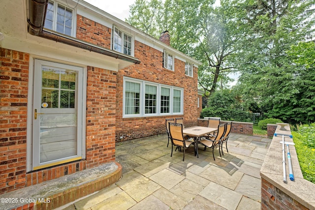 805 Karenwald Ln, Schenectady, NY 12309 - view of patio with outdoor dining area