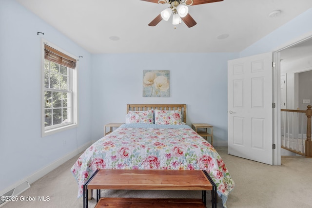 41 Jean Pl, Guilderland, NY 12303 - bedroom with light carpet and ceiling fan