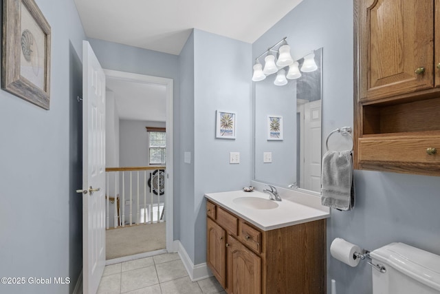 41 Jean Pl, Guilderland, NY 12303 - bathroom with vanity and tile patterned flooring