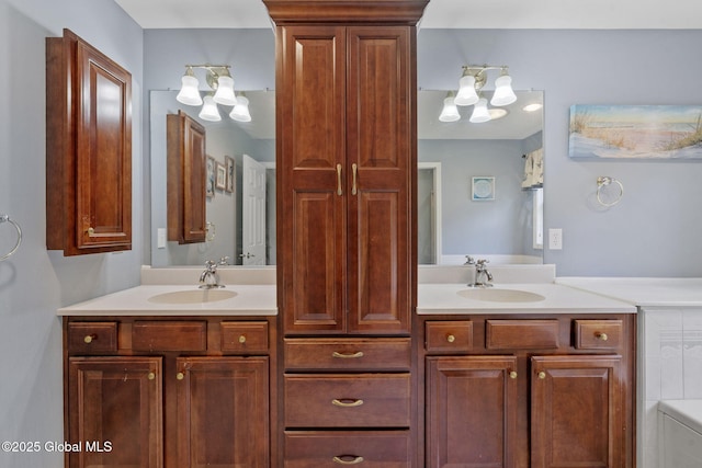 41 Jean Pl, Guilderland, NY 12303 - bathroom featuring double vanity