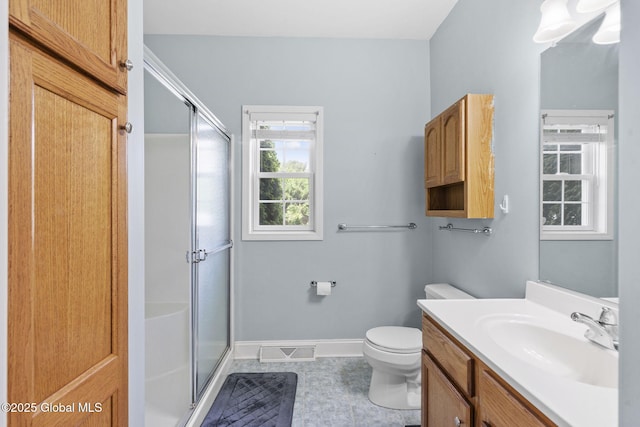 41 Jean Pl, Guilderland, NY 12303 - full bath with vanity, a stall shower, and tile patterned flooring