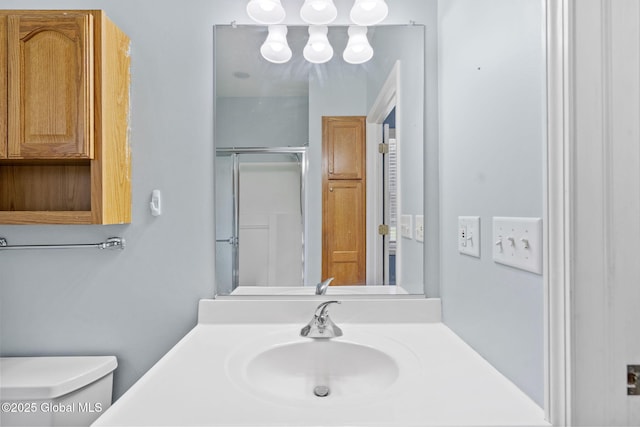 41 Jean Pl, Guilderland, NY 12303 - bathroom featuring vanity and an enclosed shower