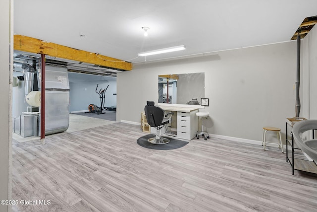 41 Jean Pl, Guilderland, NY 12303 - office with wood finished floors and baseboards