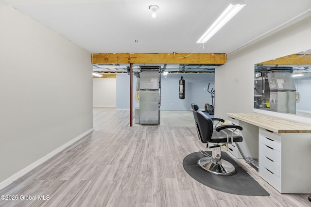 41 Jean Pl, Guilderland, NY 12303 - office featuring wood finished floors and heating unit