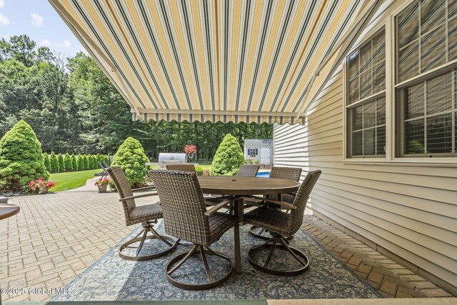 41 Jean Pl, Guilderland, NY 12303 - view of patio / terrace featuring outdoor dining space
