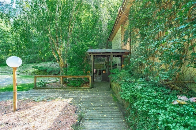 290 Camden Valley Rd, Salem, NY 12873 - view of yard with a deck