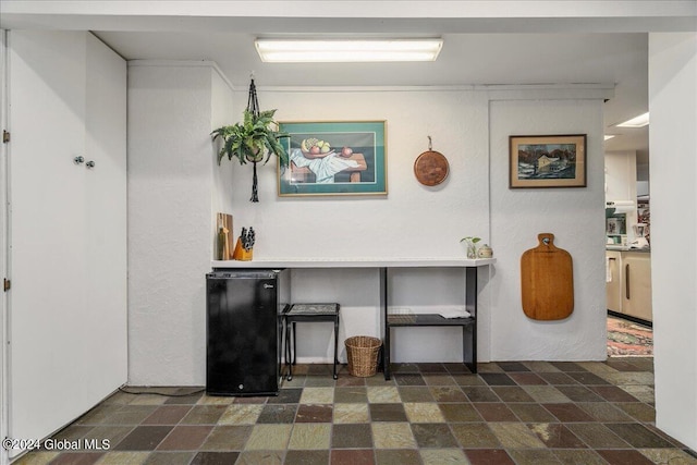 290 Camden Valley Rd, Salem, NY 12873 - dining room featuring dark stone finish floors