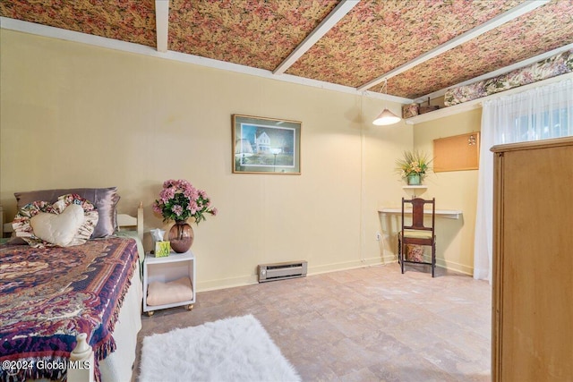 290 Camden Valley Rd, Salem, NY 12873 - bedroom featuring a baseboard heating unit and baseboards