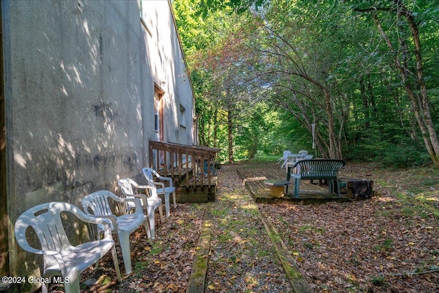 290 Camden Valley Rd, Salem, NY 12873 - view of yard featuring a wooden deck