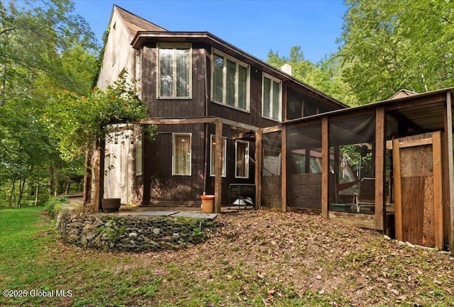 290 Camden Valley Rd, Salem, NY 12873 - back of property with a sunroom