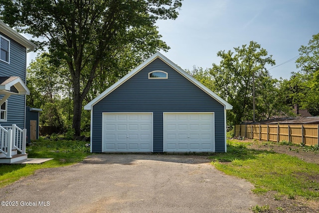 11 N Park St, White Creek, NY 12816 - view of detached garage