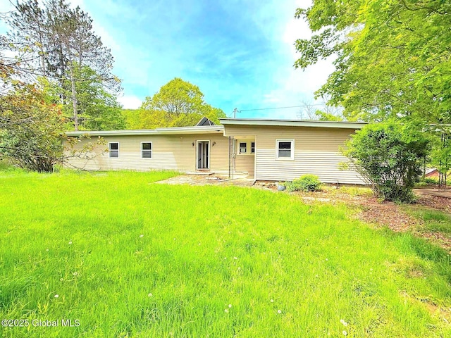 116 Coons Rd, Middleburgh, NY 12122 - back of house with a lawn