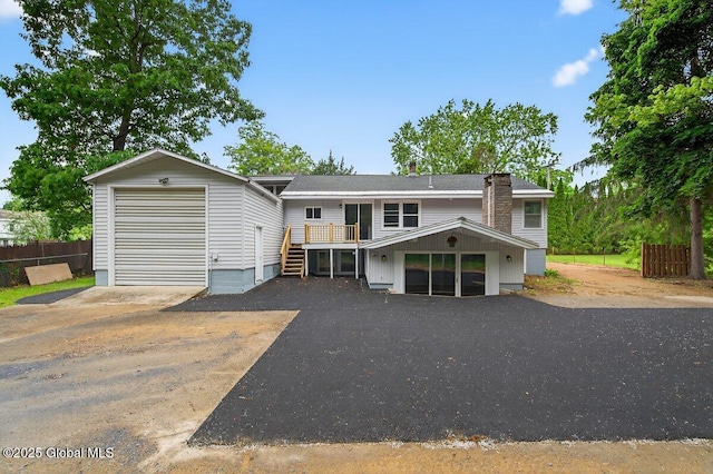 12 Haviland Ave, Glens Falls, NY 12801 - view of front of property featuring a chimney and stairway