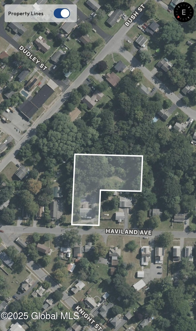 12 Haviland Ave, Glens Falls, NY 12801 - map of property location featuring property boundaries highlighted
