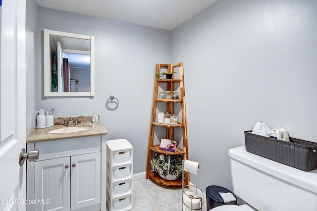 4 Tomohawk Pl, Johnstown, NY 12095 - bathroom with vanity and tile patterned flooring