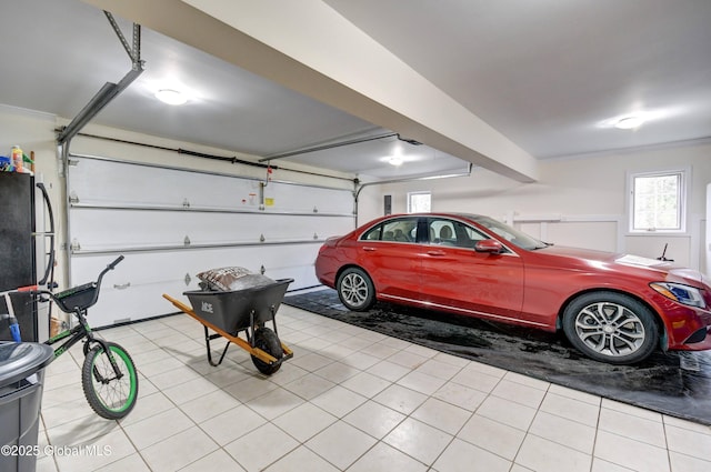 4 Tomohawk Pl, Johnstown, NY 12095 - garage with freestanding refrigerator