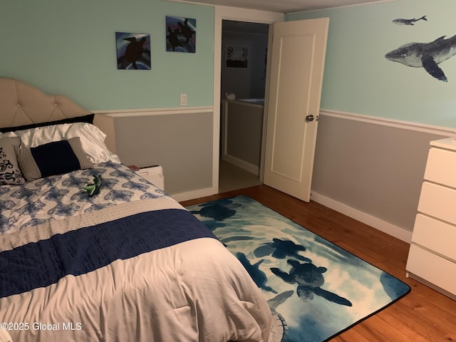 3 Meacham St, Port Henry, NY 12974 - bedroom featuring wood finished floors and baseboards