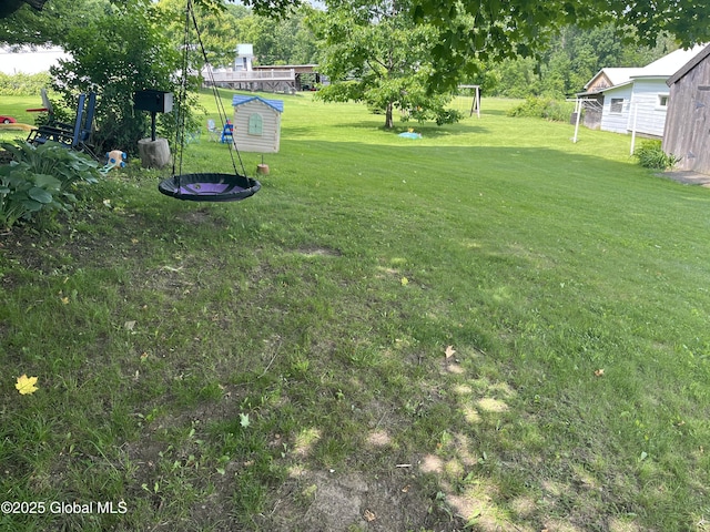 3 Meacham St, Port Henry, NY 12974 - view of green lawn